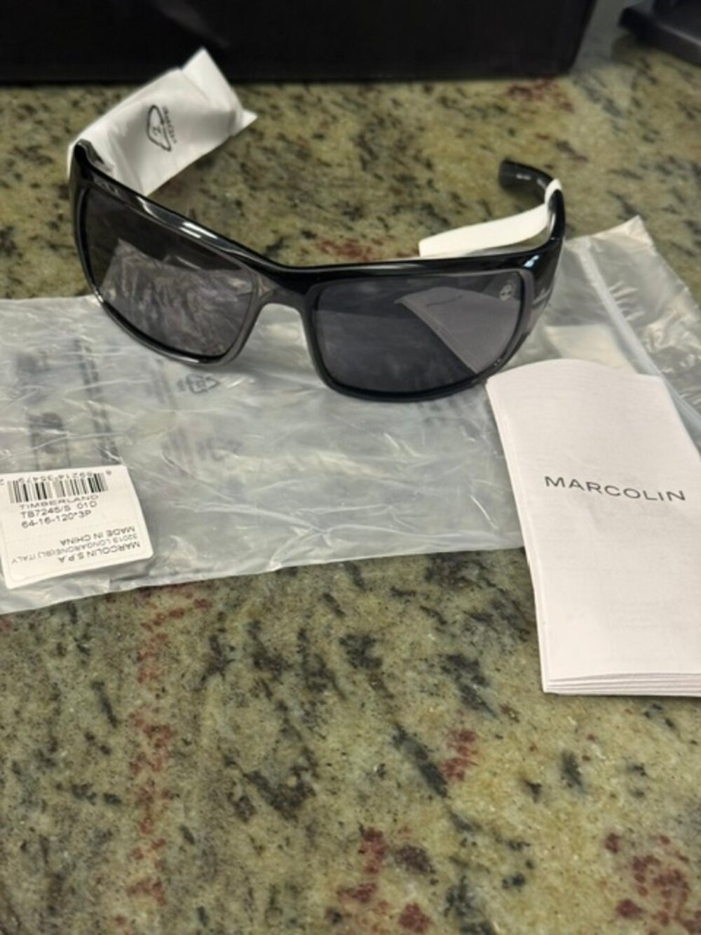 Timberland Polarized TB7245/S Men's Rectangular Frame Sunglasses 64 16 120 New